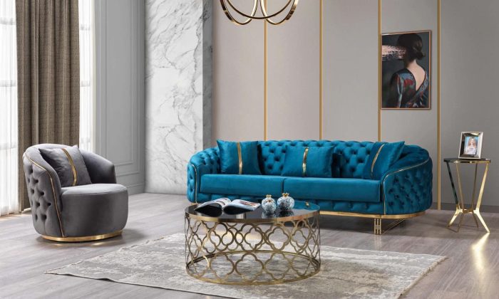 Diamond Sofa Set - Image 1