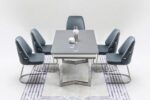 Carmen Dining Set Silver - Image 3