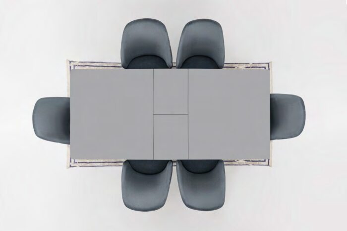 Carmen Dining Set Silver - Image 6