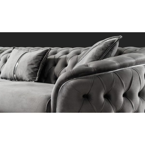 C. Class Chesterfield Sofa Set - Image 6