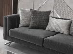 Palmera Sofa Set Gold/Silver - Image 10