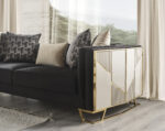 Palmera Gold Sofa Set 3+3+1 - Image 4