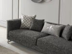 Dimond Silver Sofa Set - Image 6