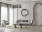 Dimond Silver Sofa Set - Image 10