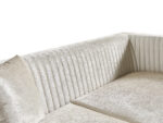 Lotus Gold Sofa Set 3+3+1 - Image 13