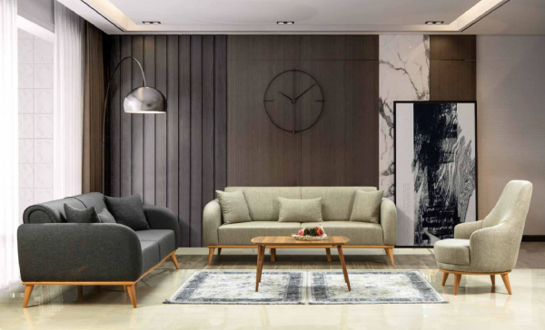 Contempo Luxe Sofa Set