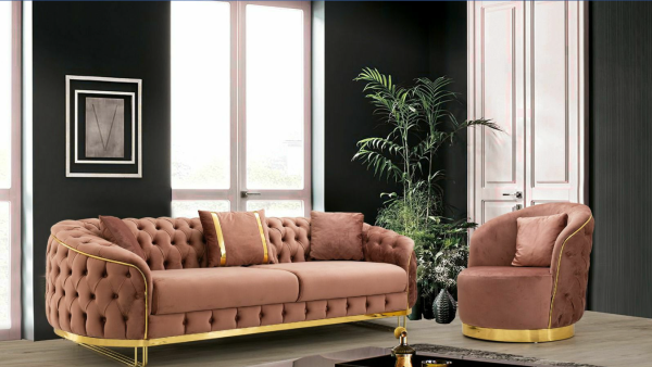 Diamond Sofa Set - Image 4