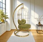 Modern birdcage swing chair,
