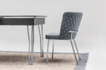 Loft Dining Set Silver - Image 5