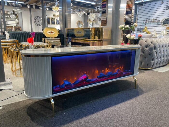 Classy Fireplace TV Stand - Image 1