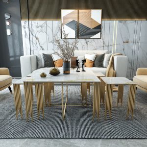 Luxe Helix Coffee Table Coffee Table Set
