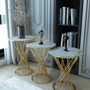 Marble Aurelia Coffee Table Set