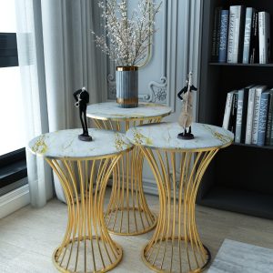 Marble Celestia Coffee Table Set