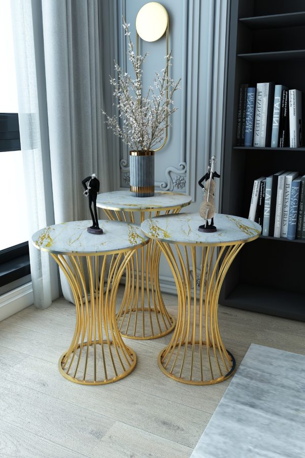 Marble Celestia Coffee Table Set