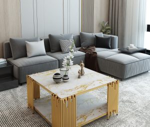 Obsidian Luxe Coffee Table Set - Image 2