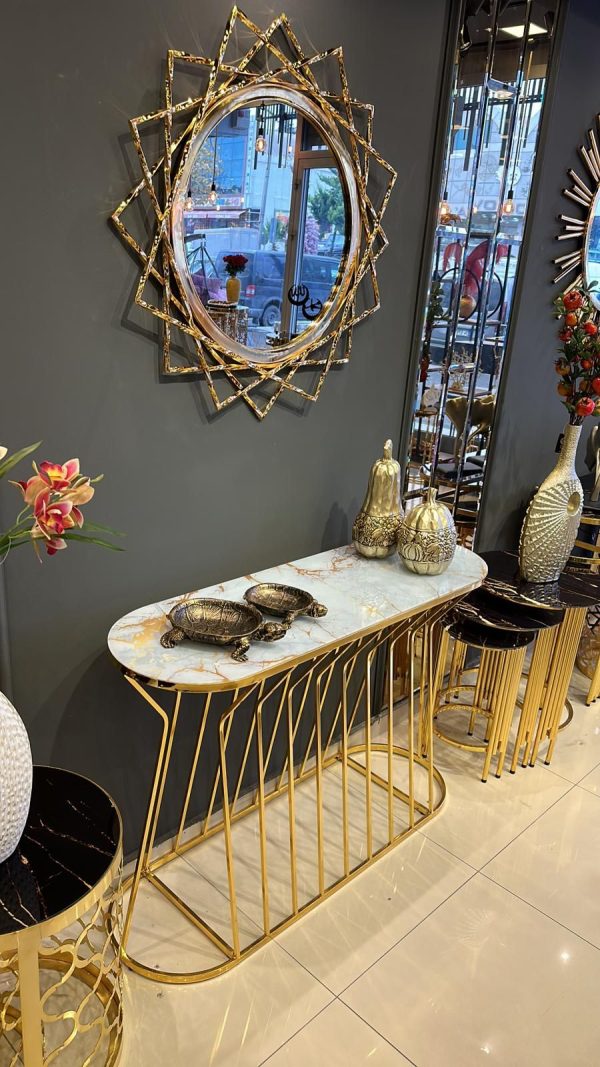 Opulent Horizon Console Table