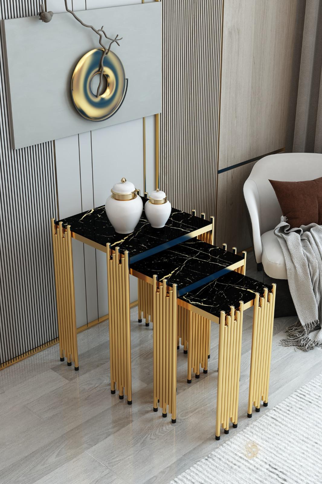 7 Piano Square Side Table - Image 1