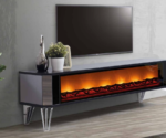 Luminous Hearth Fireplace TV Stand - Image 2