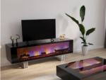 Twilight Fireplace TV Stand Table