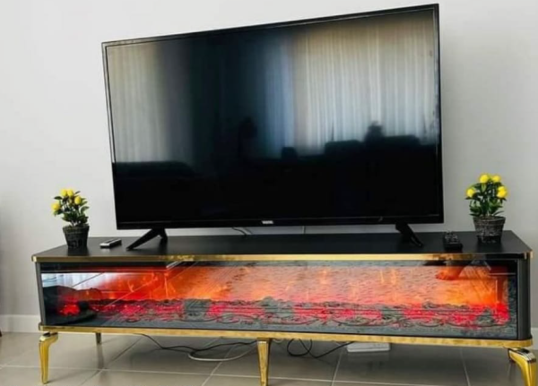 Classy Fireplace TV Stand