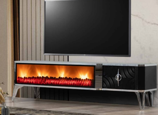 Emberwood Fireplace TV Stand TV Table - Image 4