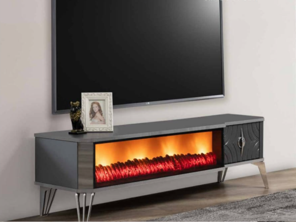 Emberwood Fireplace TV Stand TV Table - Image 2