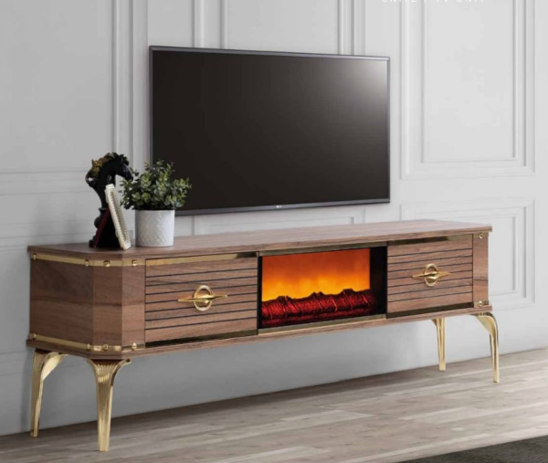 Embercrest Fireplace TV Stand Table - Image 4