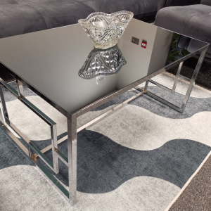 Diamond Glass Coffee Table