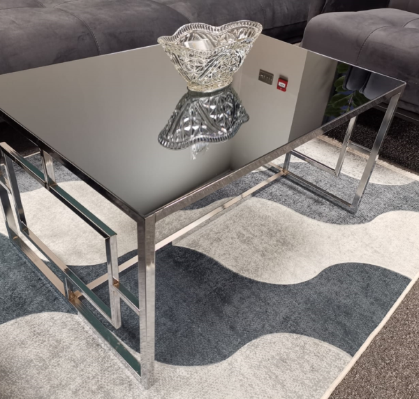 Diamond Glass Coffee Table