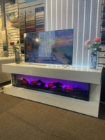 G Model Fireplace TV Stand