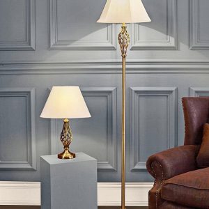 Diamond Twirl Lamp